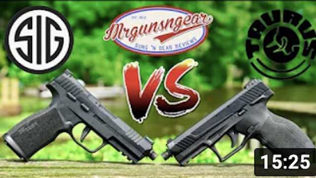 Sig Sauer P322 vs. Taurus TX22_ King Of Double Stack 22LRs!