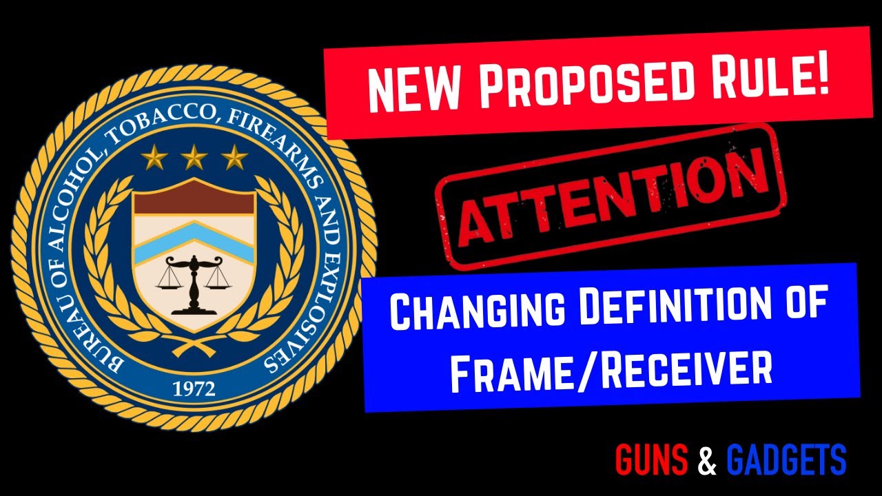 UPDATE ATF Comment Period For FramesReceivers PLUS Pistol Brace Issue_