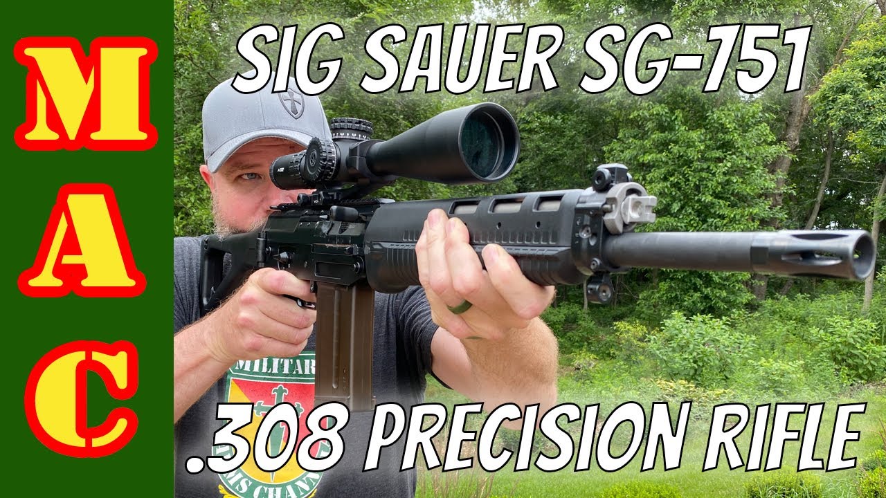 Sig Sauer SG751 SAPR Accuracy Test  Precision rifle or battle rifle