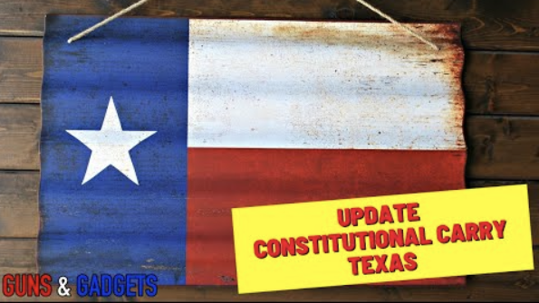Constitutional Carry Is Still Alive In Texas