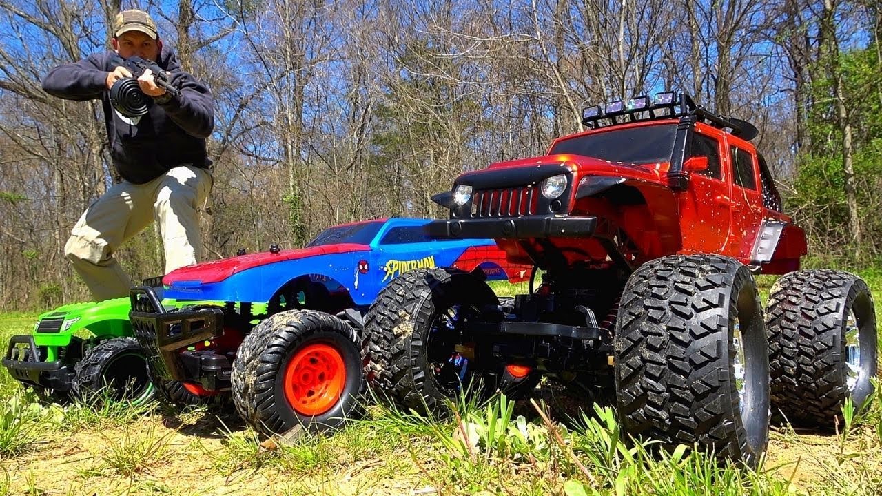 Full Auto AK47 vs RC Cars  Full Auto Friday