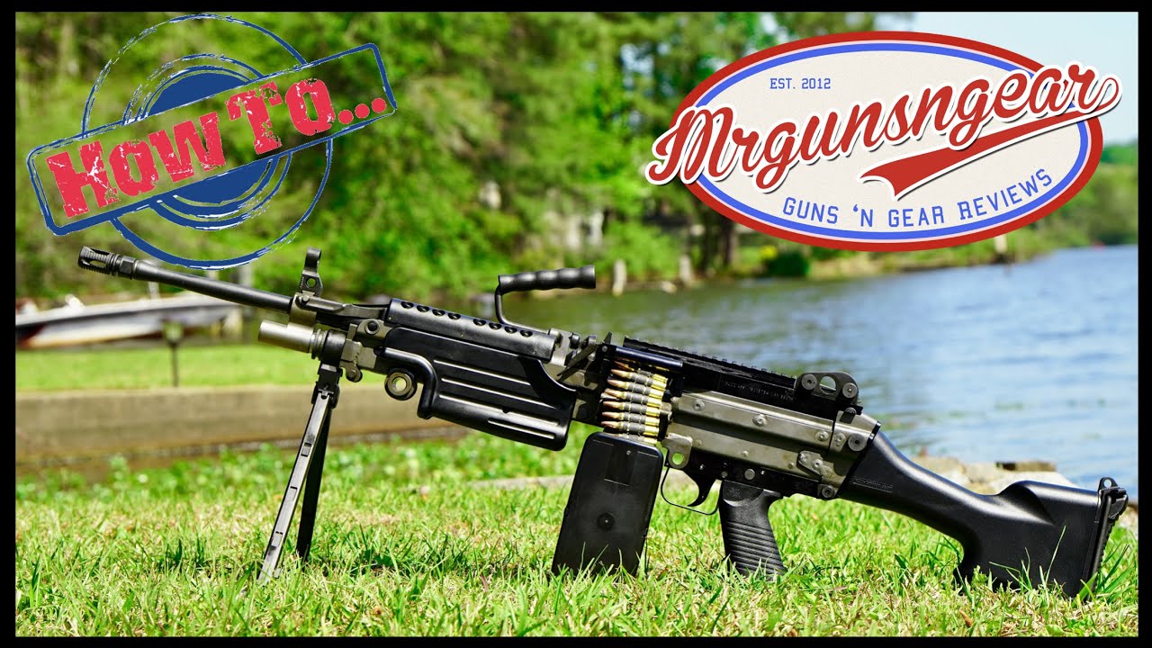 How To Zero FN M249 Iron Sights