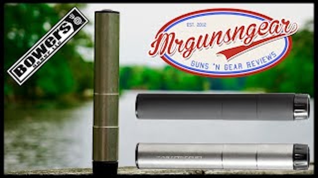 Bowers Group VERS 30T 30 Caliber Silencer Test  Review