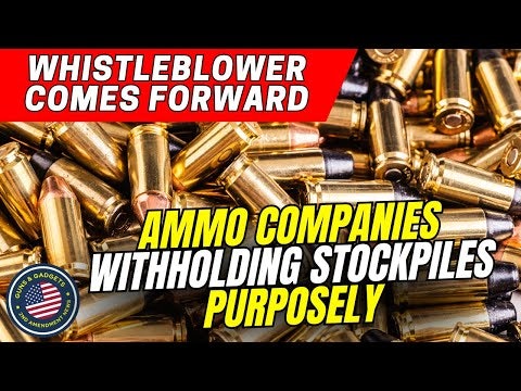 Ammo Employee Comes Forward_ Companies Withholding Stockpiles Purposely?!?