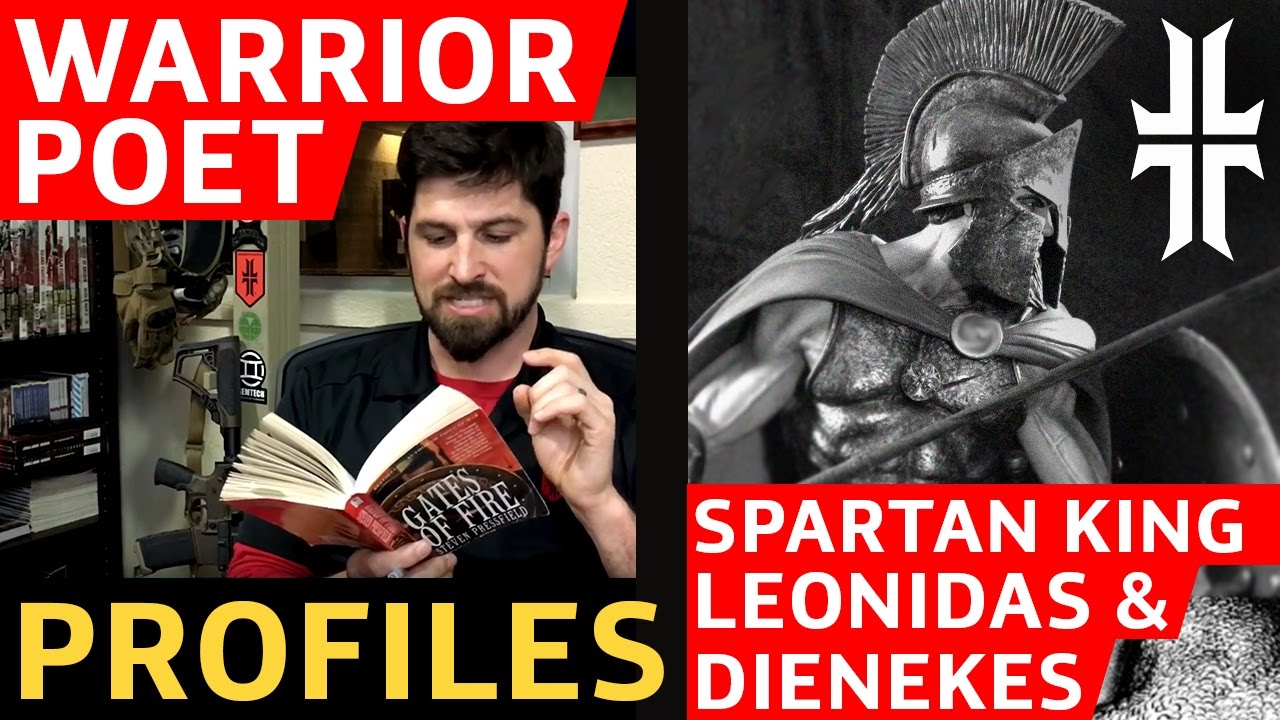 The Spartan King Leonidas and Dienekes