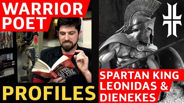 The Spartan King Leonidas and Dienekes
