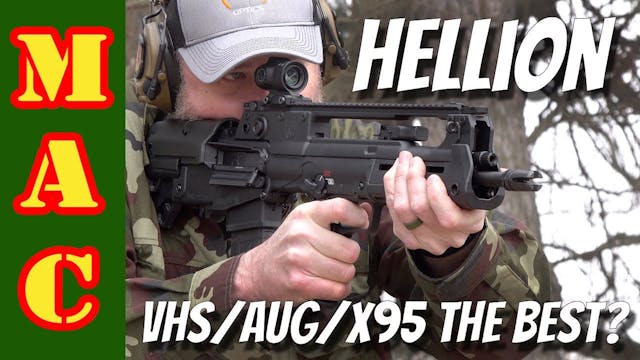 New Hellion vs X95 and AUG - Battle o...