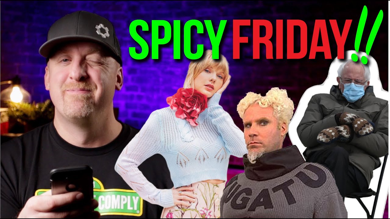 Bernie in Mittens! IT'S SPICY FRIDAY!