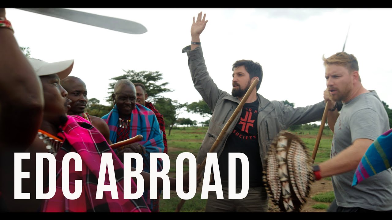 EDC for remote SURVIVAL  Lion Hunting  Maasai Warriors