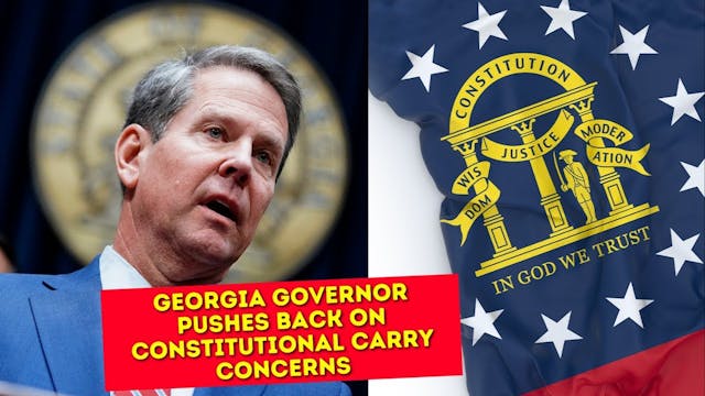 Georgia Governor Pushes Back On Const...