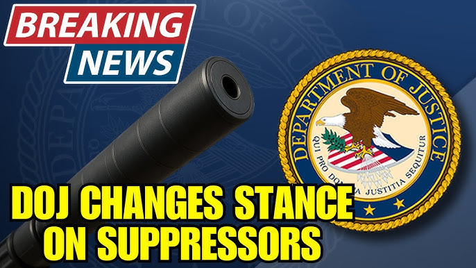 BREAKING: Department of Justice Changes Stance On Suppressors!