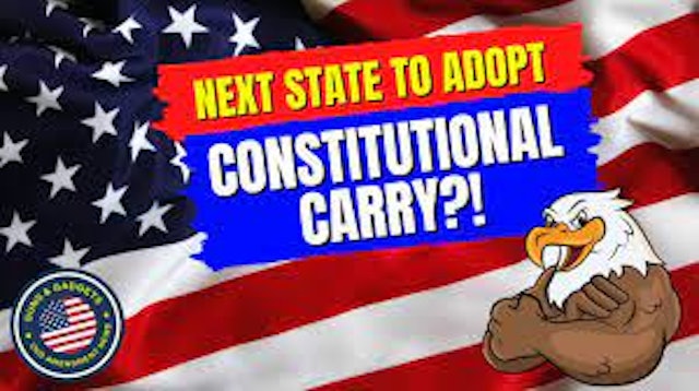 The Next State To Adopt Constitutional Carry?!