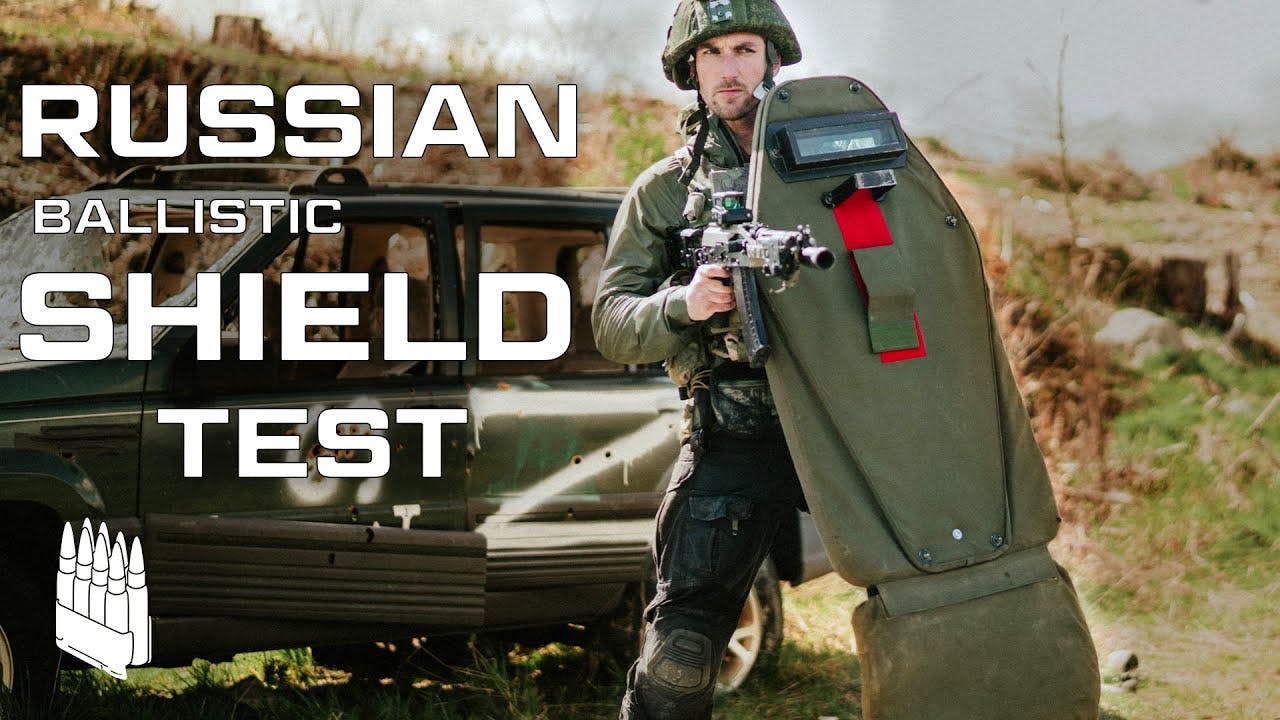 How strong is this Russian Ballistic Shield? The VANT (LEGENDARY ...
