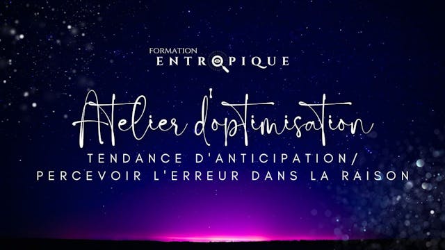 Tendance d'anticipation/L'erreur dans...