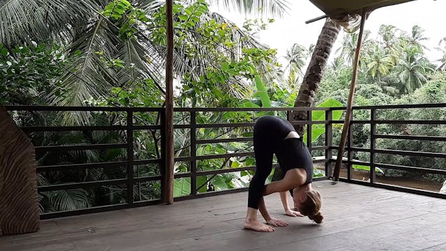Posture - Flexion avant avec jambes é...