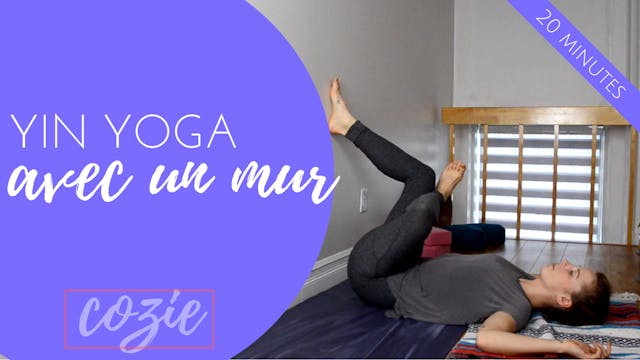 YIN Yoga - avec un mur