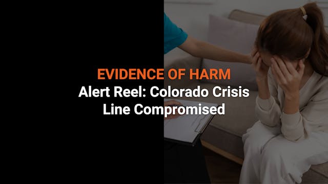Alert Reel: Colorado Crisis Line Comp...