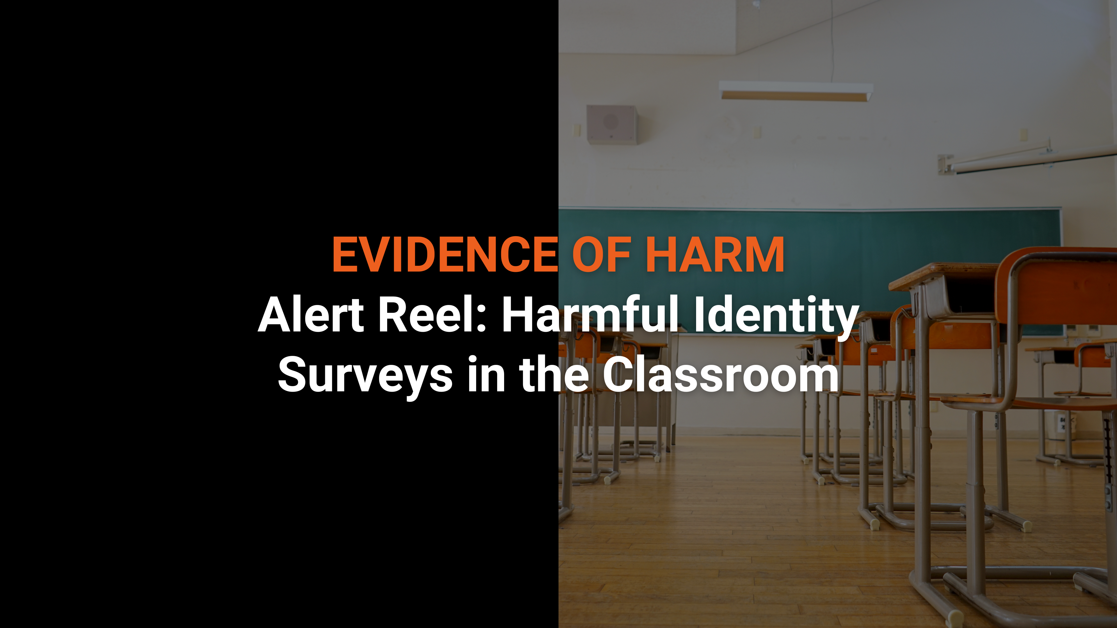 Alert Reel: Harmful Identity Surveys in the Classroom