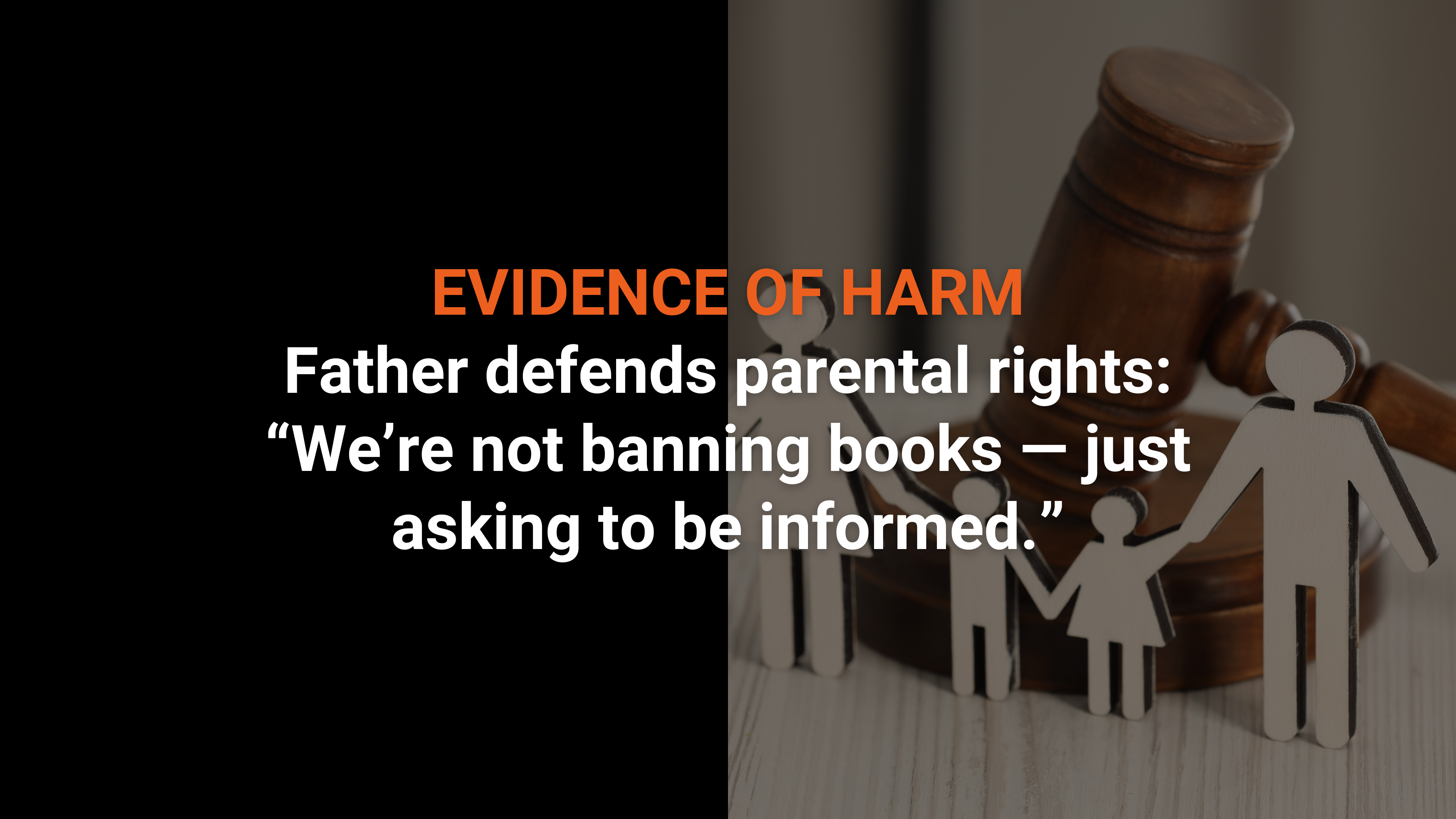 Alert Reel: Not Book Bans Just Parental Oversight on Literature in Schools