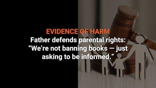 Alert Reel: Not Book Bans Just Parent...