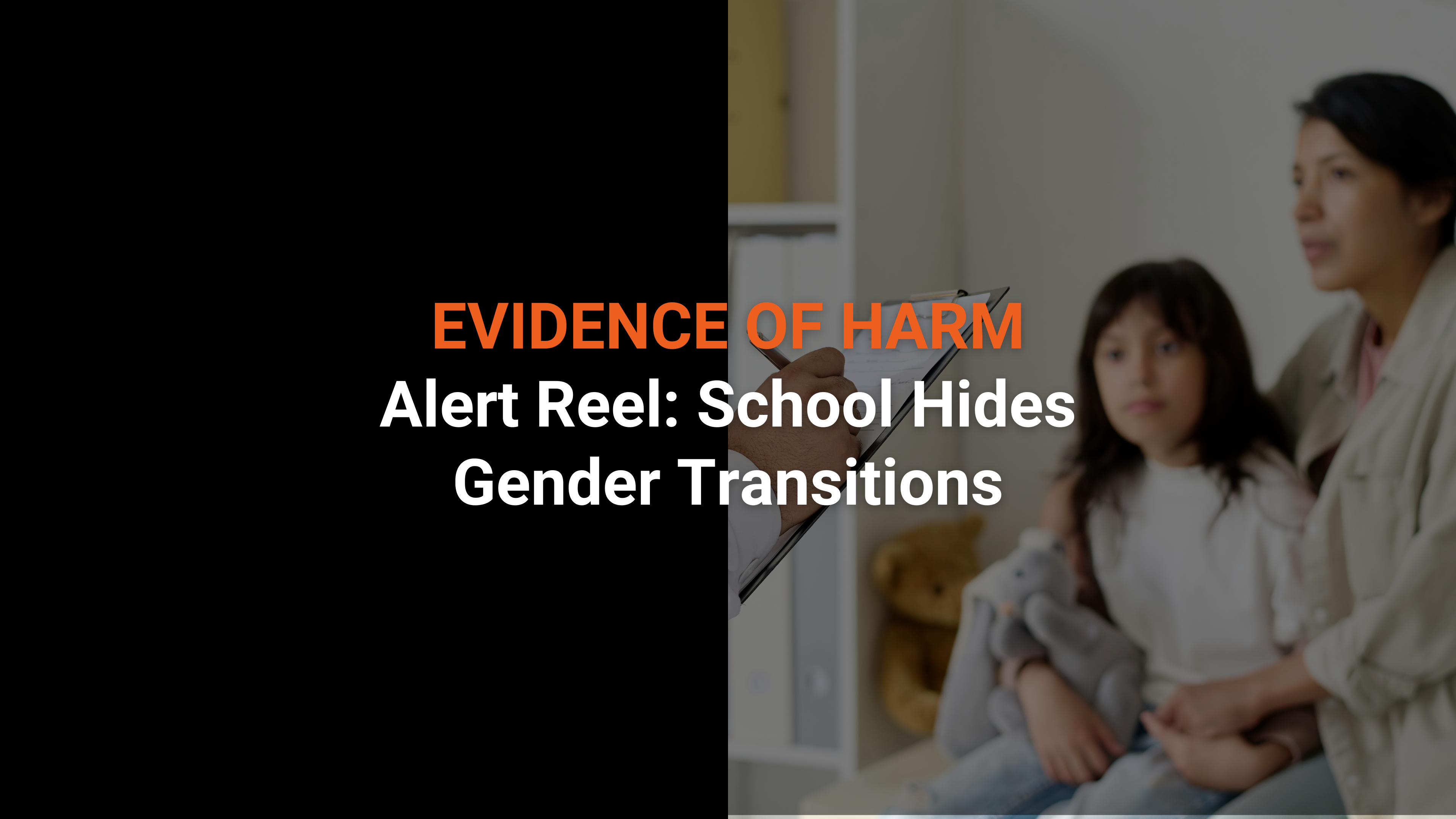 Alert Reel: School Hides Gender Transitions