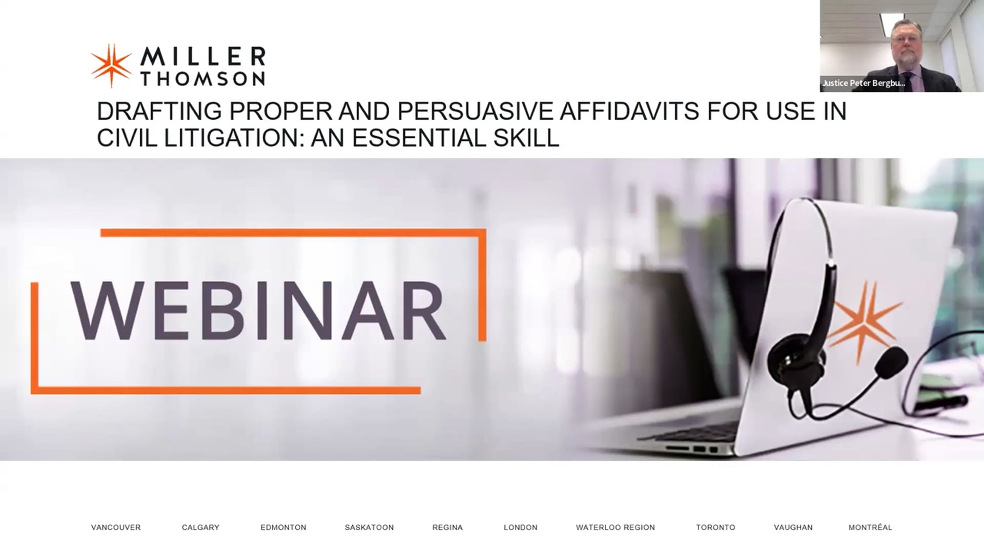 CPD 438 - Drafting Proper and Persuasive Affidavits for Use in Civil Litigation