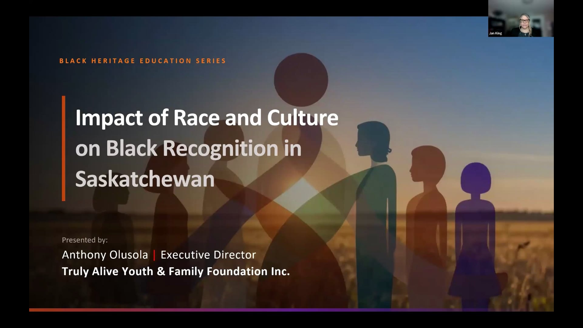 CPD 444 - Impact of Race and Culture on Black Recognition in Saskatchewan