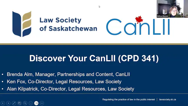CPD 431 - Discover Your CanLII