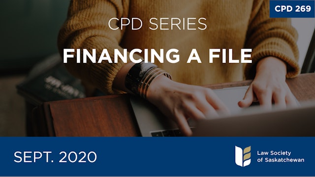 CPD 269 - Financing a File Series
