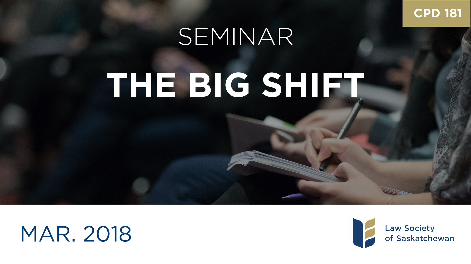 CPD 181 - The Big Shift: Responding to Increasing Self Representation in FL