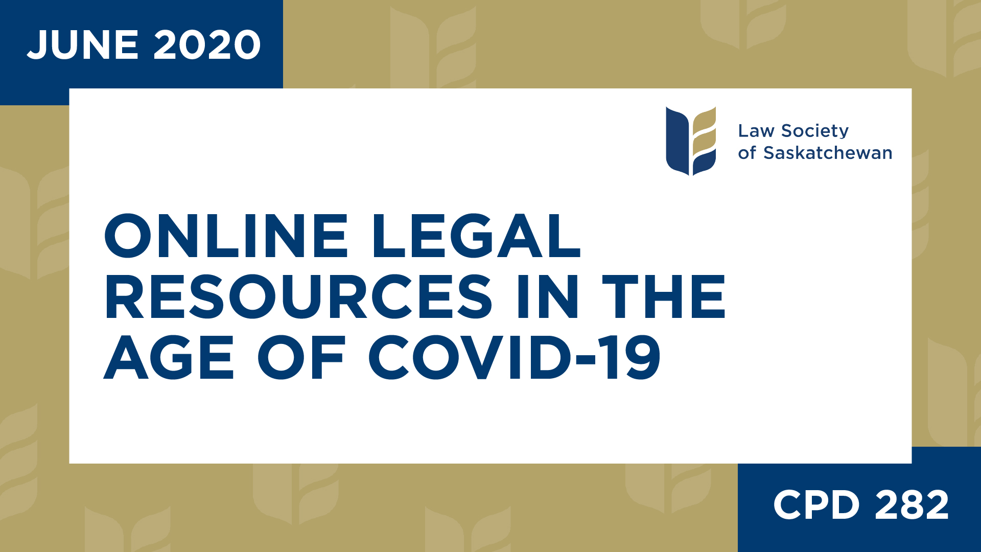 CPD 282 - Online Legal Resources in the Age of Covid-19