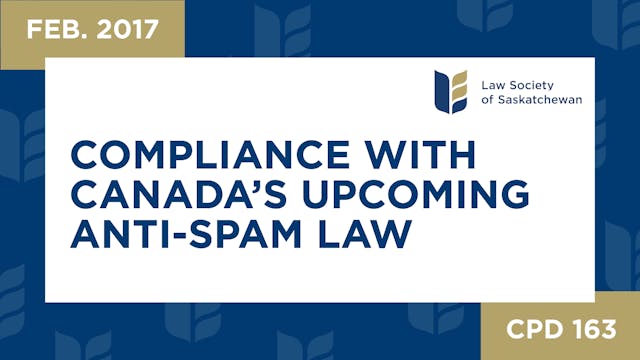 CPD 163 - Compliance with Canada's Up...