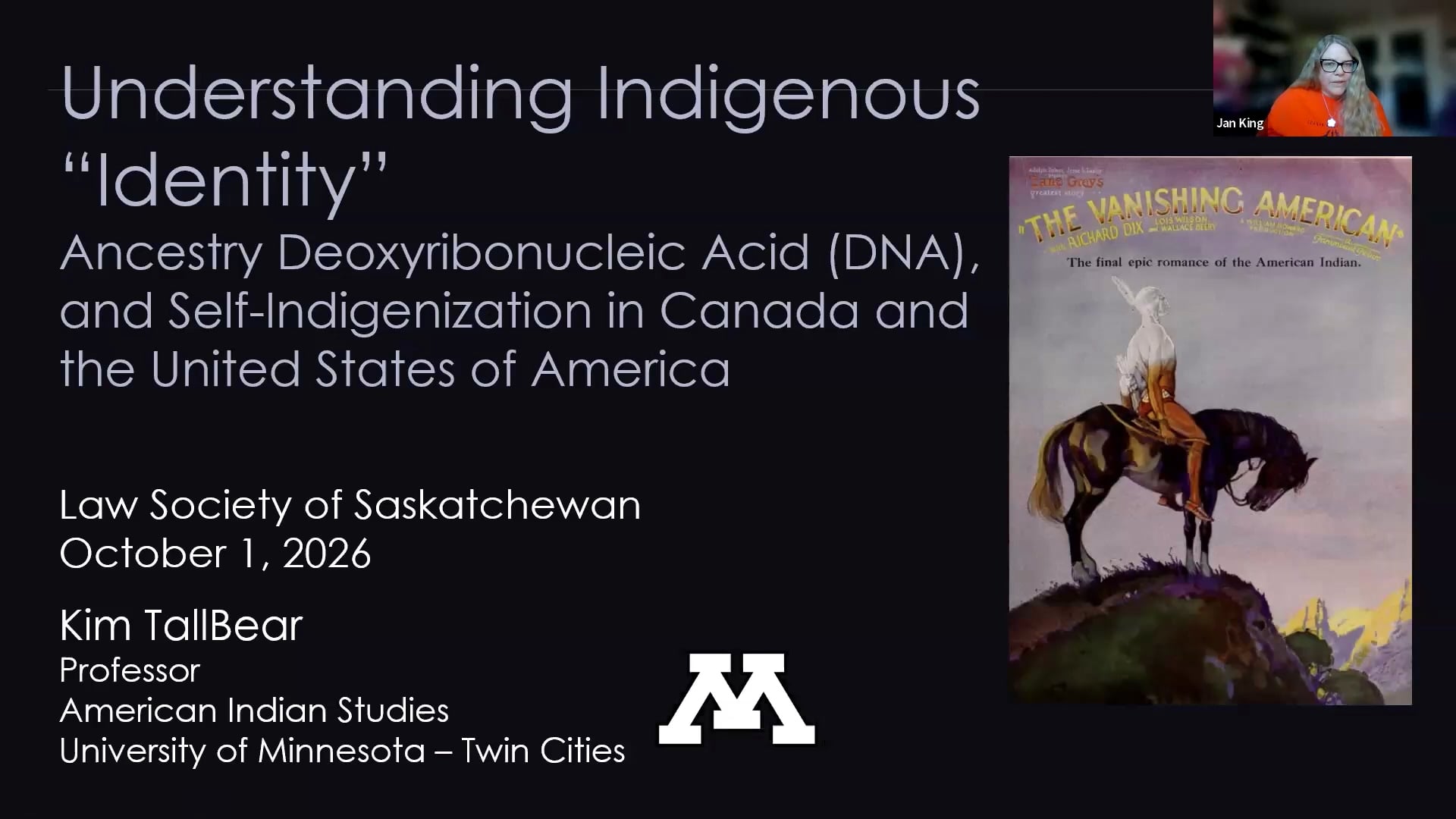 CPD 462 - Understanding Indigenous Identity Ancestry, DNA & Self-Indigenization