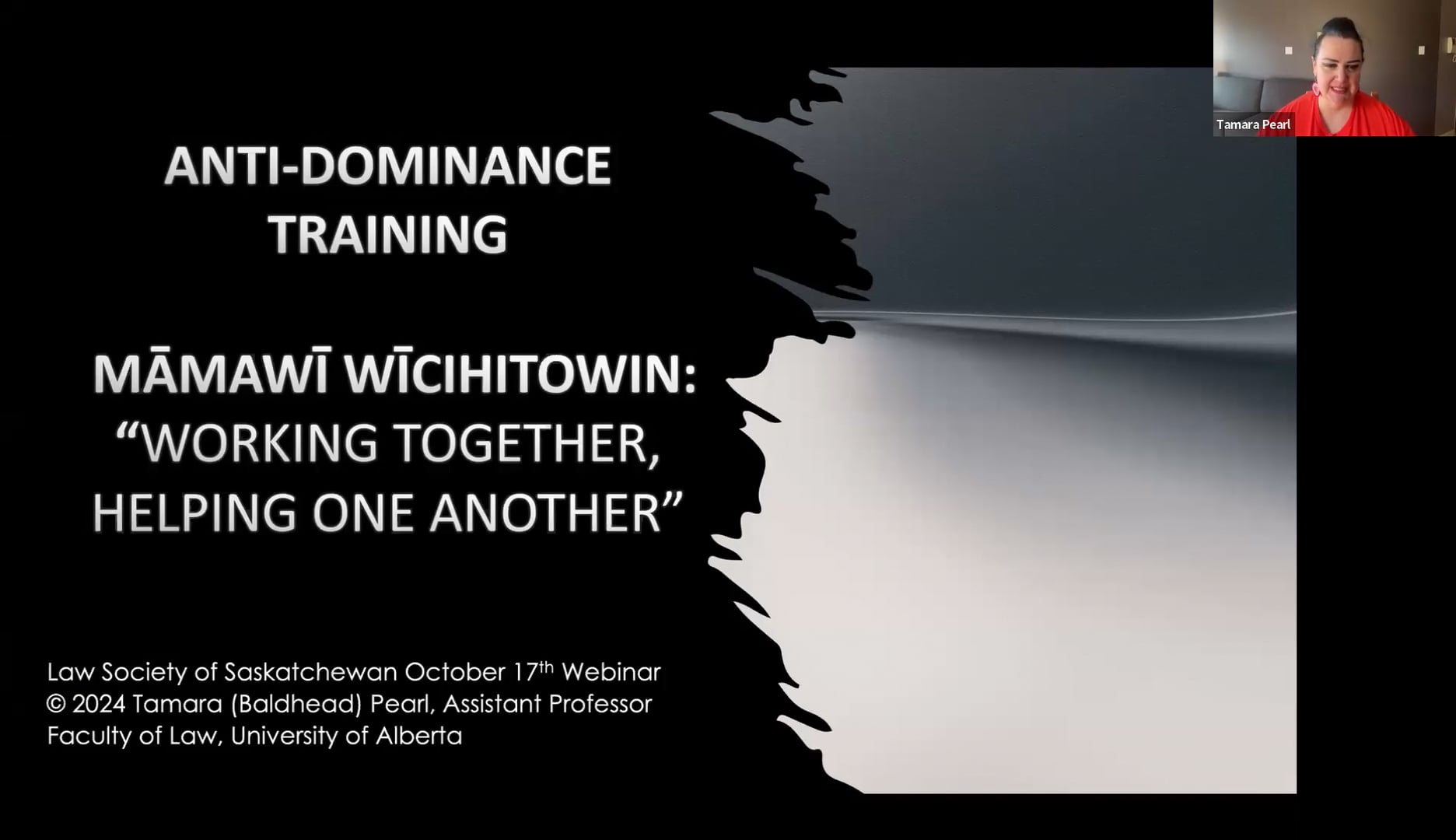 CPD 400 -  An anti-dominance framework for a bright future of reconciliation