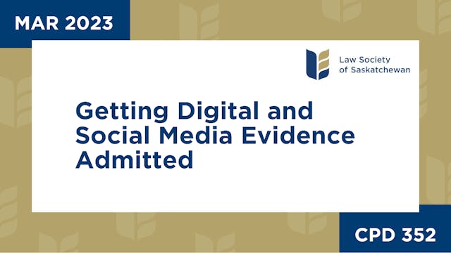 CPD 352 - Getting Digital and Social ...