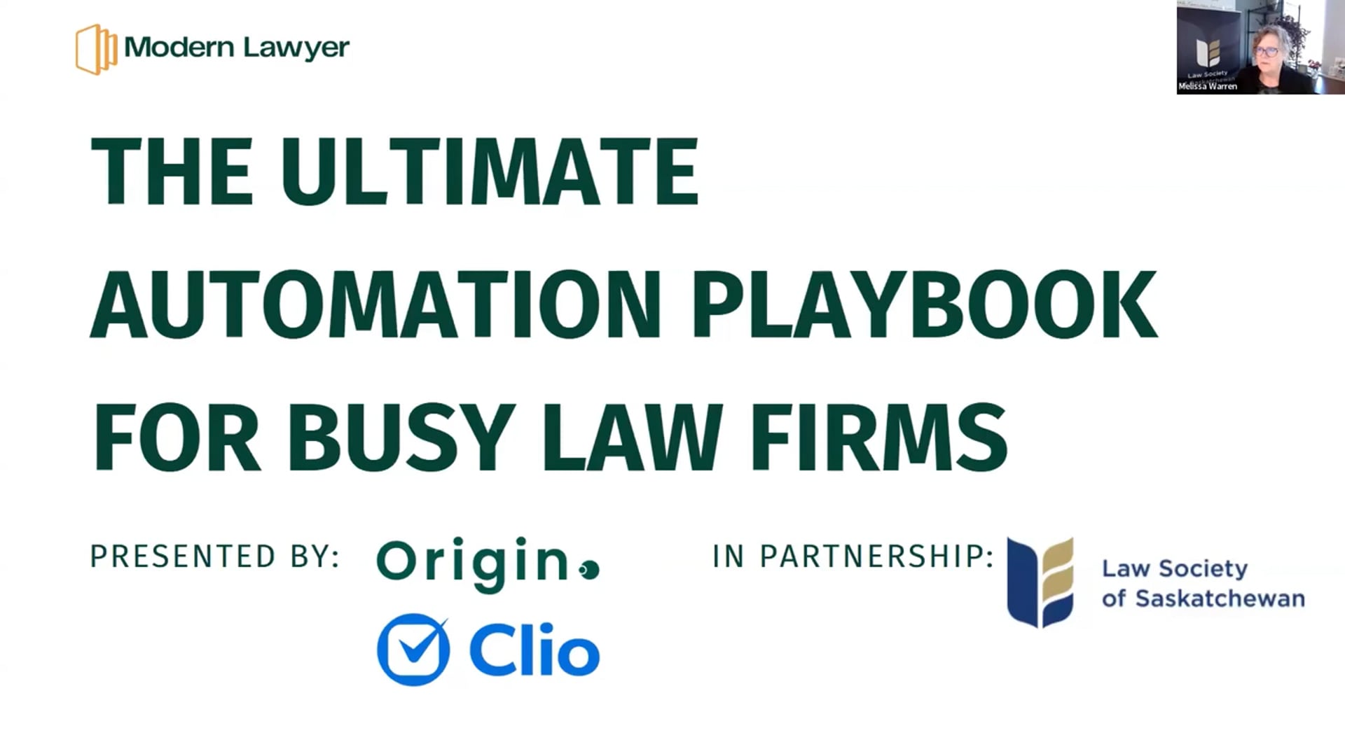 CPD 429 - The Ultimate Automation Playbook for Busy Law Firms