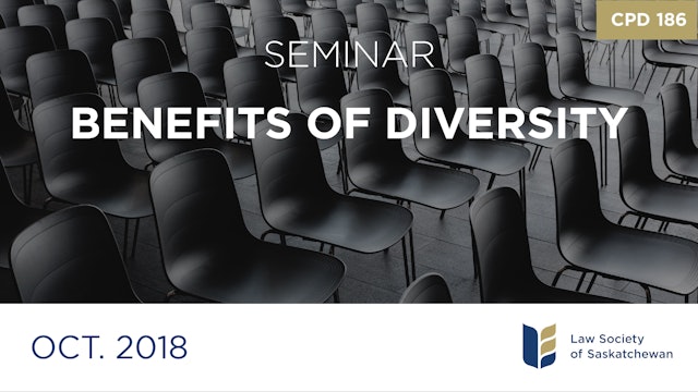 CPD 186 - The Benefits of Diversity
