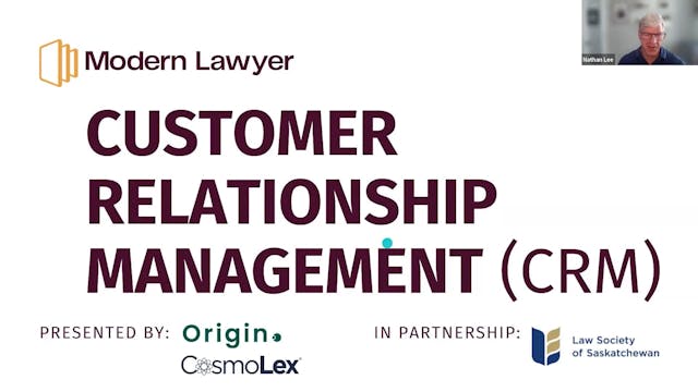 CPD 423 – Client Relationship Managem...