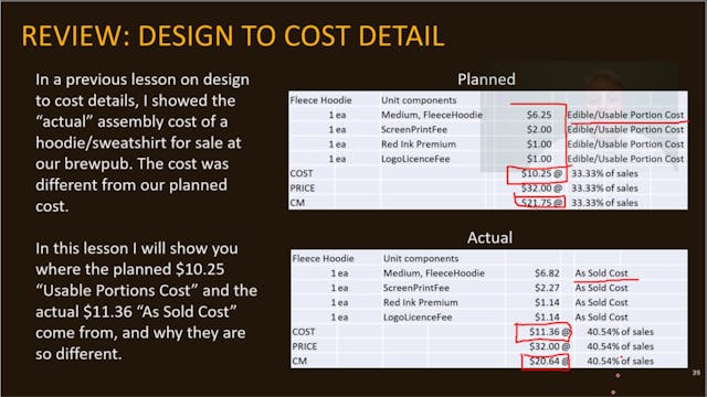 Profit Engineering Part 5: Understanding Operations Yields