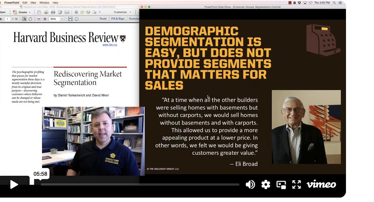 Strategy Short: Rediscovering Market Segmentation