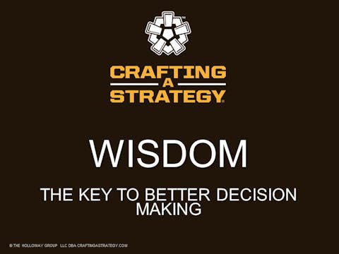 Wisdom - The Key To Longevity As A Manager