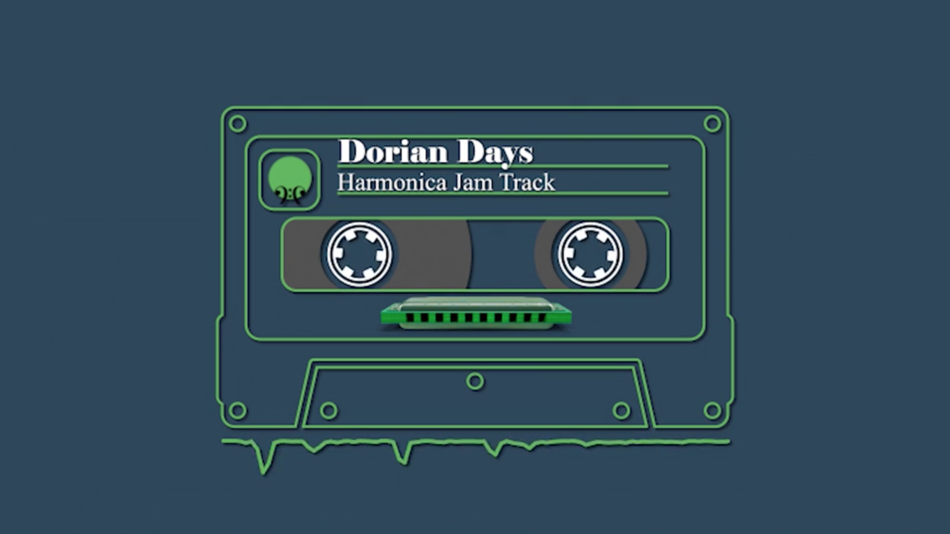 Harmonica Jam Track - Dorian Days