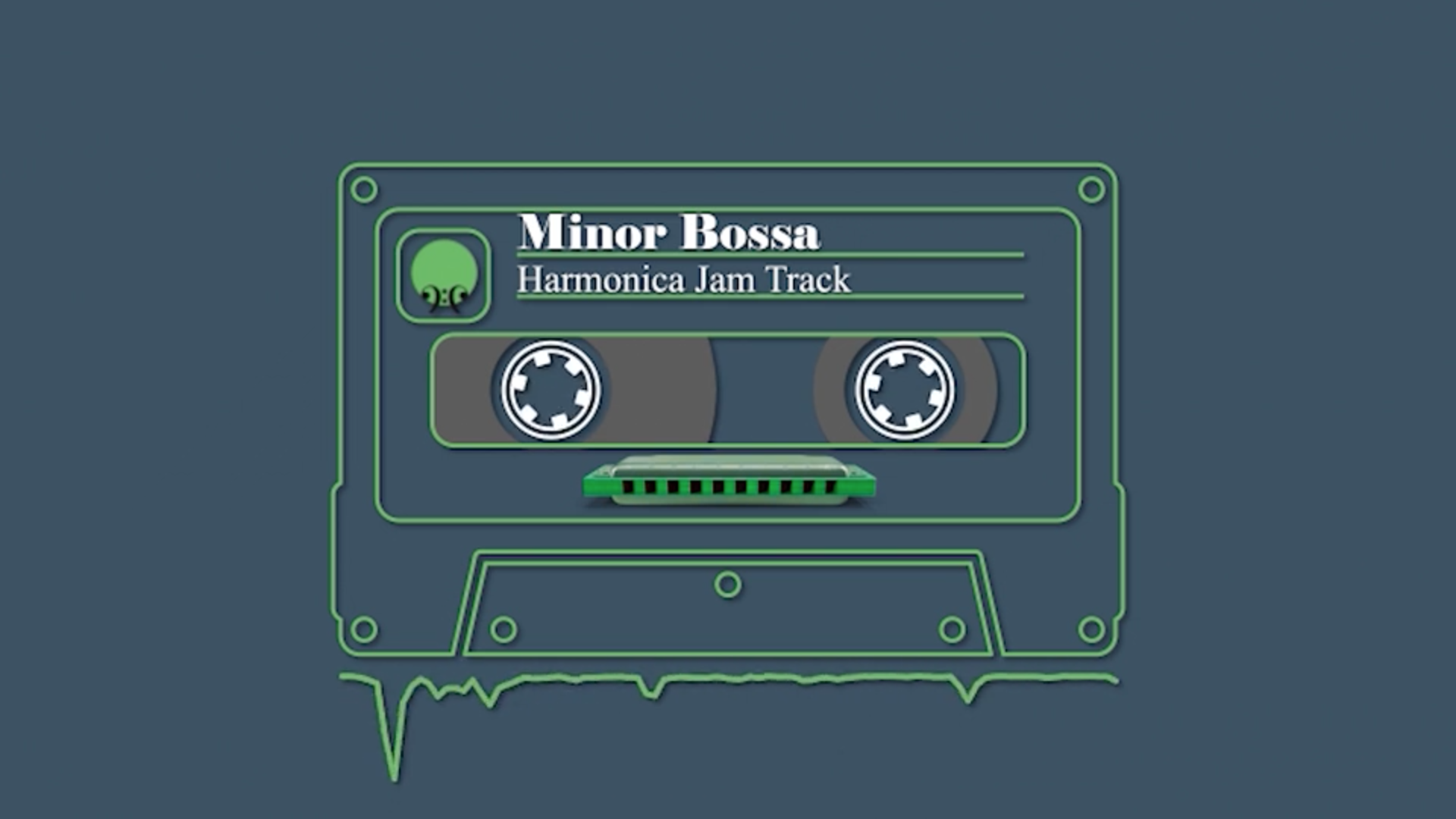 Harmonica Jam Track - Minor Bossa