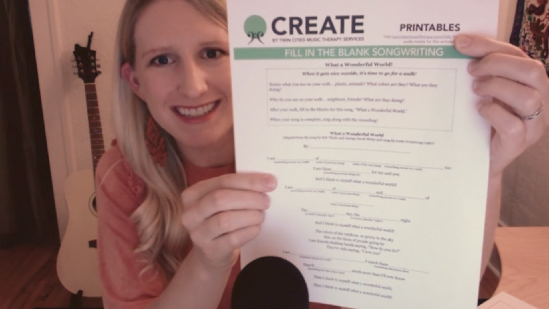 Fill In The Blank Songwriting - Instruction Video