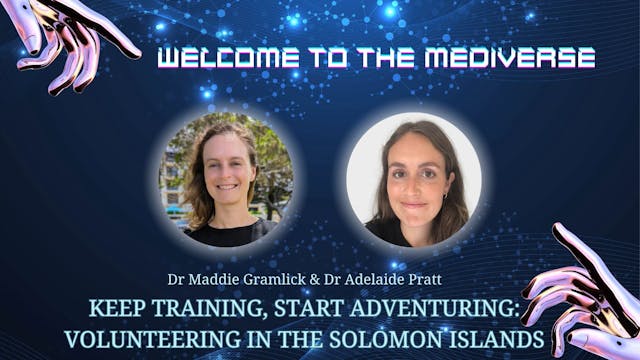 Keynote: Keep training, start adventuring - Drs Adelaide Pratt + Maddie Gramlick