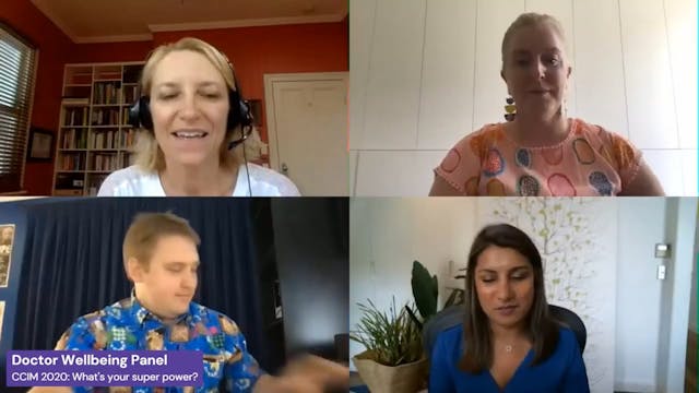 CCIM 2020 _ Doctor Wellbeing Panel