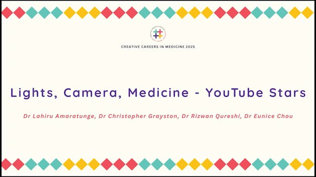Lights, Camera, Medicine - YouTube Stars