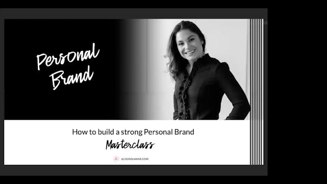 HOW TO BUILD A STRONG PERSONAL BRAND ...