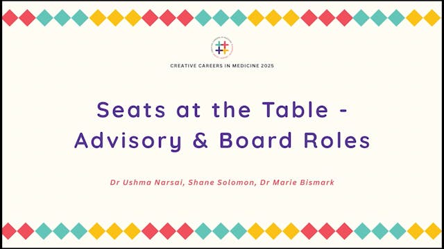 Seats at the Table: Advisory & Board ...