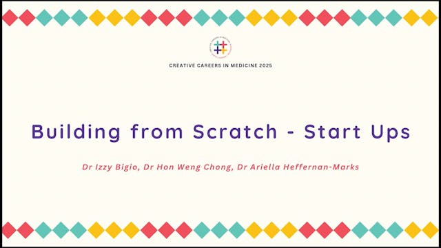 Building from Scratch - Startups